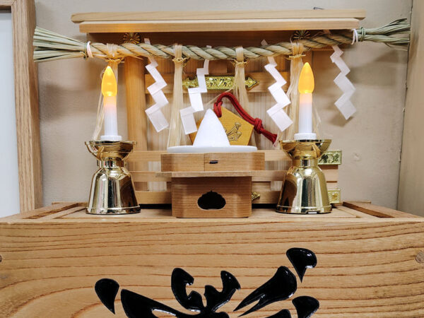 ミニ神棚と盛塩