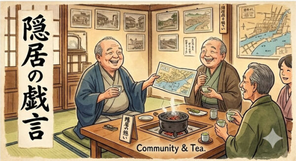 隠居の戯言看板